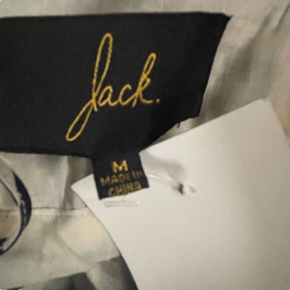 Jack ~ Navy and Cream Dress ~ Fully Lined ~ size M ~ NWT - Picture 6 of 10